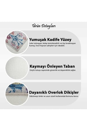 2 li Banyo Paspası, Yumuşak Banyo Halısı, Kaymaz Tabanlı, Yıkanabilir - 60x100 - 50 x60