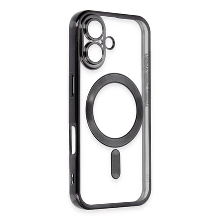 Apple iPhone 16 Plus Kılıf Kross Magneticsafe Kapak - Siyah