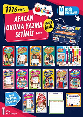 1. Sınıf Afacan Okuma Yazma Seti