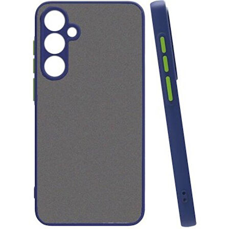 İPHONE 7 İPHONE 8 İPHONE SE MAT HUX KILIF MAVİ