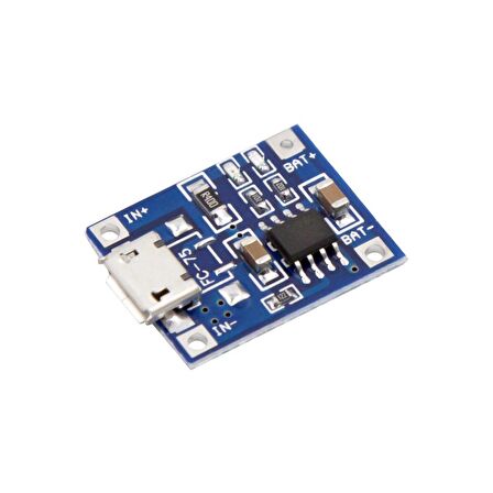 TP4056 1A Lithium Batarya Şarz Micro USB Modülü