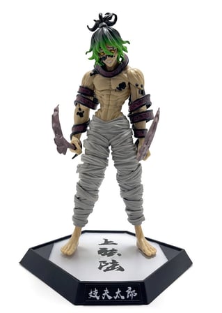 Premium Oda Çizgi Film Genç Anime Demon Slayer Gyutaro Figürü 30 Cm