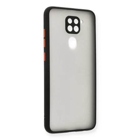 Xiaomi Redmi Note 9 Kılıf Montreal Silikon Kapak - Siyah