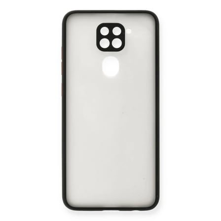 Xiaomi Redmi Note 9 Kılıf Montreal Silikon Kapak - Siyah
