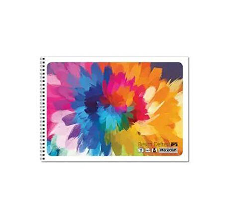 METEKSAN RESİM DEFTERİ SİMPLE 17x25 15 YAPRAK SPİR
