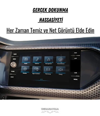 Volkswagen Makyajlı Taigo 2024-2025 Navigasyon ve Multimedya Uyumlu Nano Ekran Koruyucu