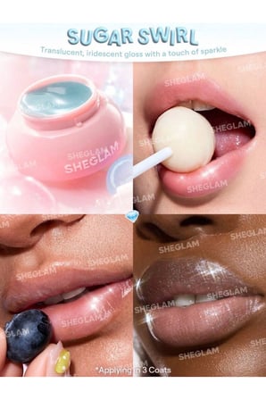 Sheglam Pocket Lip Jam Dudak Parlatıcısı Sugar Swirl Vegan Nemlendirici