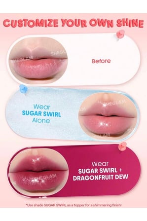 Sheglam Pocket Lip Jam Dudak Parlatıcısı Sugar Swirl Vegan Nemlendirici