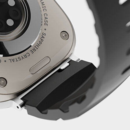 Apple Uyumlu Watch Seri 10-11 (42mm) Kordon 1/2/3/4/5/6/se/7/8/9 (38-40-41mm) KD-143 Silikon Kordon