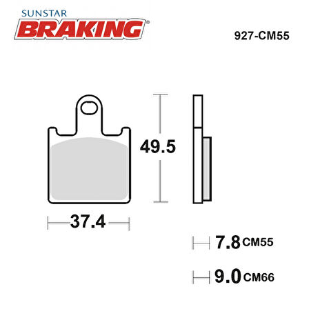 SİNTERLİ ÖN FREN BALATASI / KAWASAKI / ZZR / ZX-14R / 1400cc / ÖN İKİ TAKIM KULLANIR / 2006-2007-2008-2009-2010-2011-2012-2013-2014-2015-2016-2017-2018-2019-2020