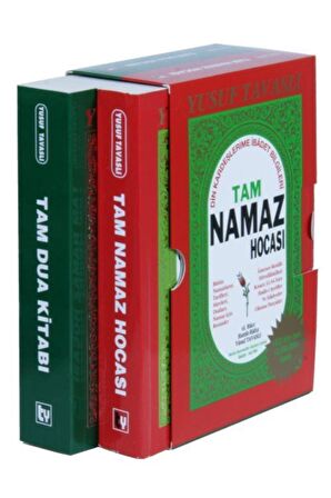 Tam Namaz & Tam Dua Kitabı 2 Kitap Set Kutulu