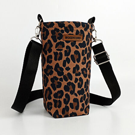  Woodycord 1 Litrelik Matara Kılıfı Su Şişesi Taşıma Çantası Water Bottle Bag