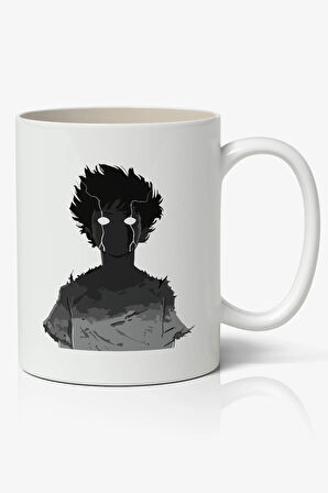 Mob Psycho 100 Anime Beyaz Kupa Bardak Arkadaşa Sevgiliye Hediye