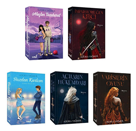 Adora Yağmur Seti Karton (5 Kitap)