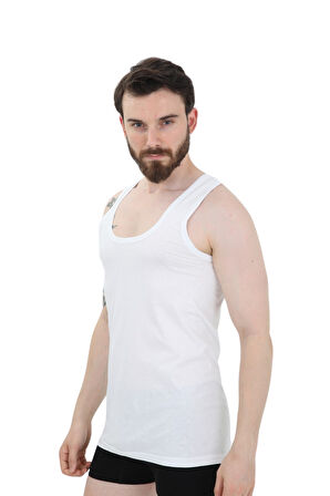 Erkek 6'lı Atlet Seti – Siyah, Beyaz ve Gri – Şık Özel Kutuda