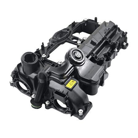 Kulbütor Kapağı Conta Aluminyum Siyah - 11127625477AB-WISCO-Bmw F20 11-19 Arası Uyumlu