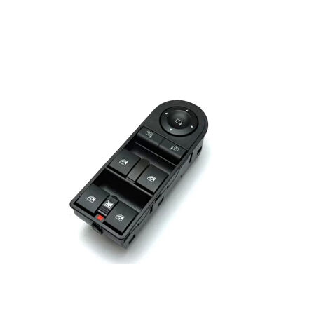 Cam Açma Düğmesi Komple Sol 4lü – 6240447 Wisco - Opel Astra H Zafira B 04 Ve Sonrası Uyumlu 