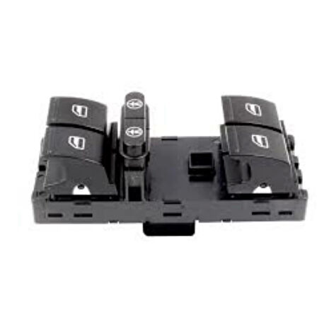 Cam Açma Düğmesi Dörtlü - 7L6959857E Wisco - Volkswagen Touareg Audi 02 Ve Sonrası Uyumlu
