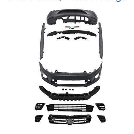 Tampon Seti Komple (Ön-Arka-Yan) Sissiz – BK PWRC-S1– Volkswagen Polo Wrc 09-18 Arası Uyumlu