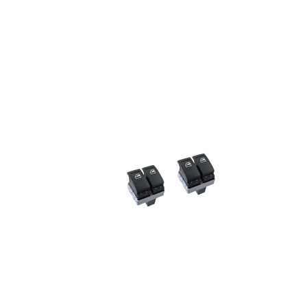 Cam Açma Düğmesi Ön 2li – 7E0959855A Wisco – Volkswagen T5 T6 04-14 Arası Uyumlu