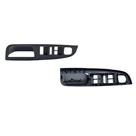 Cam Düğme Kapağı 4 Lü Gri - 1K4868049CG Wisco - Volkswagen Golf5 Jetta 04 Ve Sonrası Uyumlu