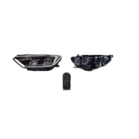 Far Camı Sol Krom Çıtalı – 3G1941005B -Wısco - Volkswagen Passat B8 14 Ve Sonrası Uyumlu