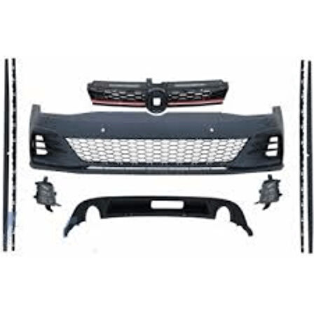 Tampon Seti Komple (Ön-Arka-Yan) – BK-G7.5GTI S1 – Volkswagen Golf 7.5 Gtı (17-20 İçin Uyumludur)
