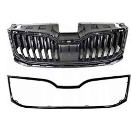 Panjur Çerçevesi Mat Siyah – 5E0853761MB WISCO– Skoda Octavıa 3 13-17 Arası Uyumlu