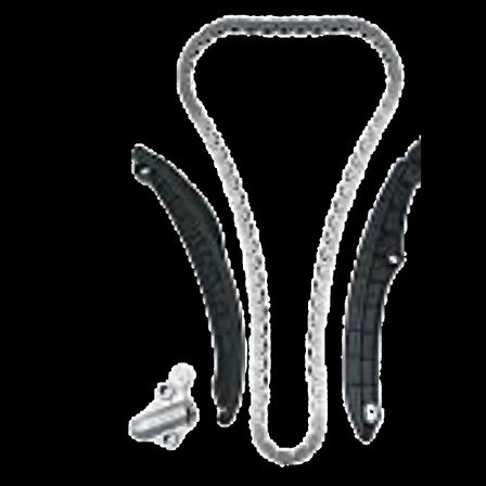 Volkswagen Golf5 6 Scırocco 04 Ve Sonrası Uyumlu Zincir Seti 4 Parça 03C198229K WISCO