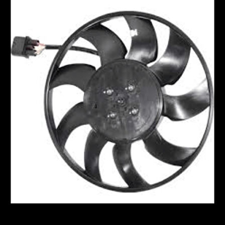 Audı A4 S4 16 Ve Sonrası Uyumlu Fan Motoru Davlumbazsız (365mm-4 Fıs-400w-9 Kanat) 8W0959455B WISCO