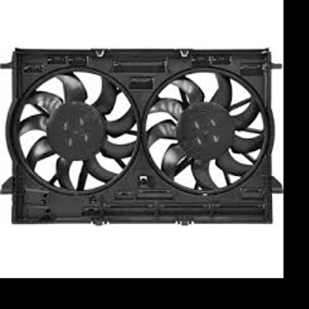 Audı A4 S4 16 Ve Sonrası Uyumlu Fan Motoru Davlı (365 Mm+365 Mm-4 Fıs-400w+400w) 8W0121207AS1 WISCO