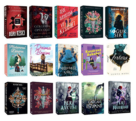 İndigo Kampanyalı Roman Seti (15 Kitap)