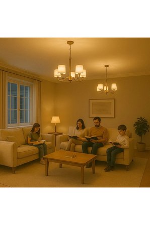 8W 2700K Sarı LED Ampul – Doğal Sıcak Işık, Tasarruflu 6LI