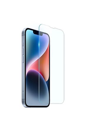 Apple iPhone 13 Mini ile Uyumlu Ekran Koruyucu Şeffaf Temperli Kırılmaz Cam Ekran Koruyucu