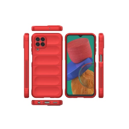 Samsung Galaxy M33 Kılıf Optimum Silikon - Kırmızı