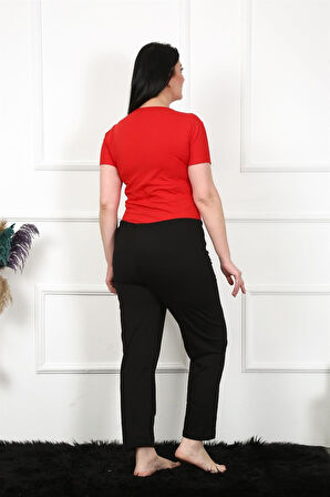 Celira Kadın Pamuklu Büyük Beden Alt Pijama NSL0065