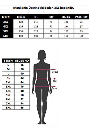 Celira Kadın Pamuklu Cepli Kısa Kol Büyük Beden Pijama Takım NS0250