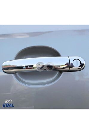 Skoda Rapid Krom Kapı Kolu 4 Kapı 2012 Üzeri P.Çelik