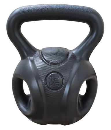 Delux Serisi Antrenman Spor Günlük Egzersiz KETTLE-100-12 kg Plastik Kettle Dambıl 12 kg
