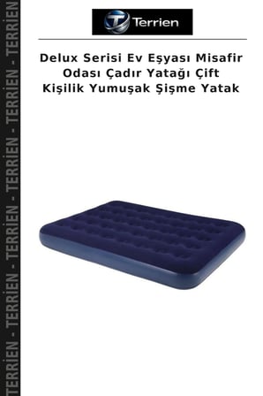 Delux Serisi Ev Eşyası Misafir Odası Çadır Yatağı Çift Kişilik Yumuşak Şişme Yatak