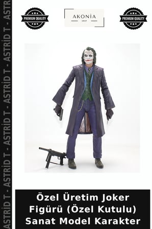 Özel Üretim Joker Figürü (Özel Kutulu) Sanat Model Karakter