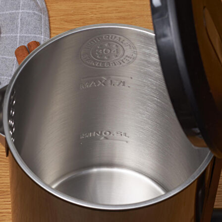 Homend Heatrow Cooltouch 1619H Inox El Yakmaz Gövdeli Su Isıtıcısı