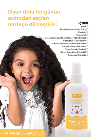 Babyton Kolay Saç Tarama Spreyi 200 ml