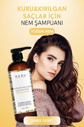 Maru Kuru Ve Kırılgan Saçlar Için Nem Terapisi Şampuanı 750 ml