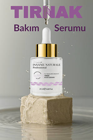 Insane Naturale Tırnak Bakım Serum 20 ml 