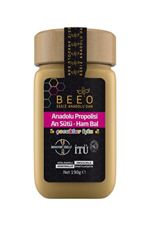 BEEO 190 GR Propolis + Arı Sütü + Ham Bal (Çocuk)