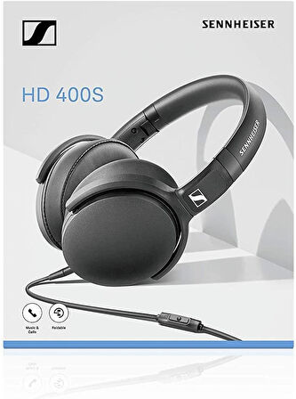 Sennheiser HD 400S Mikrofonlu Kulak Üstü Kulaklık