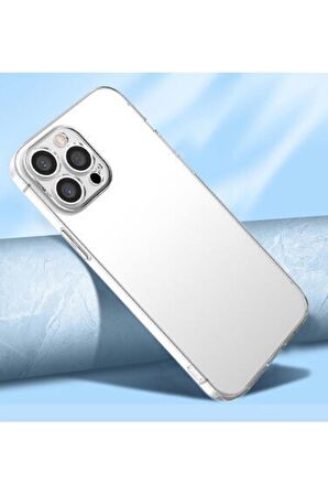 Apple Iphone 13 Pro Ile Uyumlu Kılıf Şeffaf Esnek Silikon Telefon Kılıfı Kapak