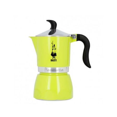 Bialetti Fiammetta Moka Pot 1 Cup Lime