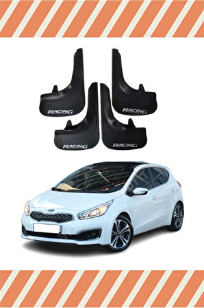 Kia Ceed Racing yazılı 4’lü tozluk çamurluk paçalık estetik ve sağlam koruma